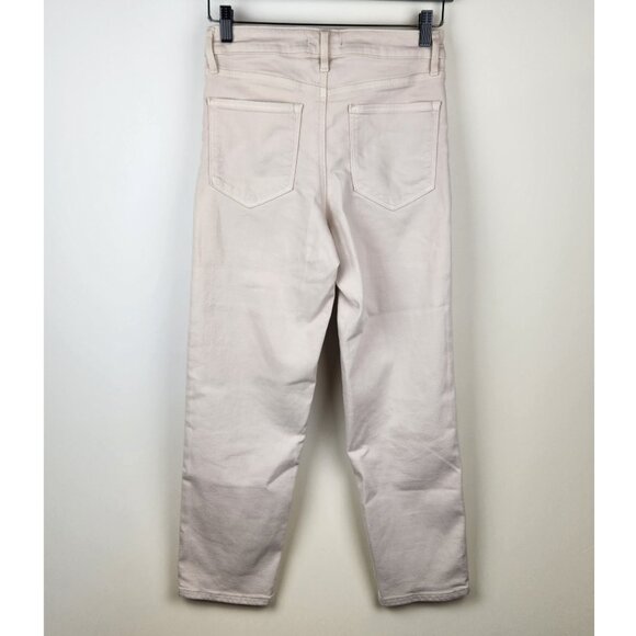 Athleta Flex Straight Ankle Jean Pant in Bone sz 4 - Picture 2 of 10